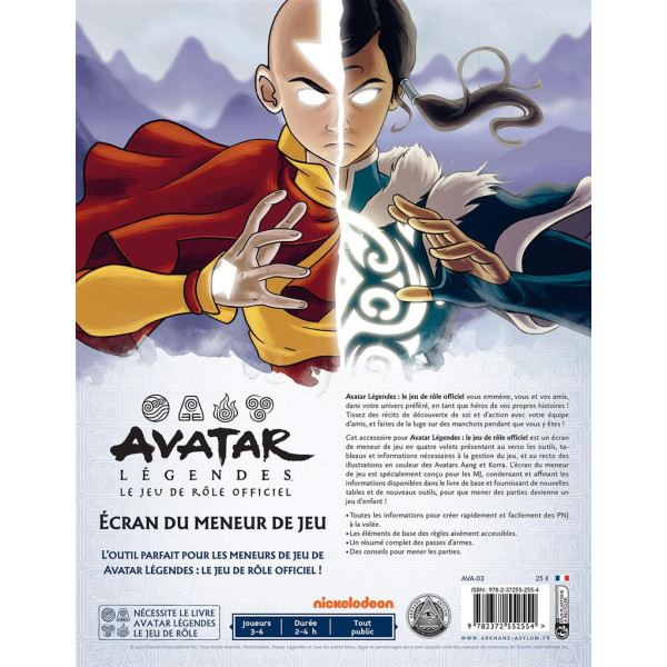 Avatar Légendes - Le Jeu de Rôle Officiel