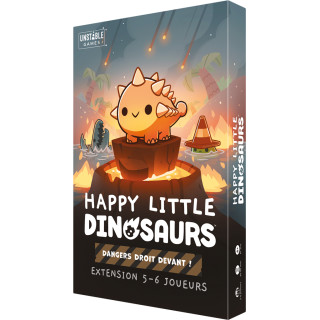 Happy Little Dinosaurs extension 5-6 joueurs - Dangers droit devant