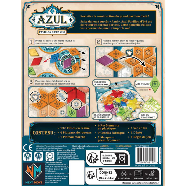 Azul Pavillon d'été Mini