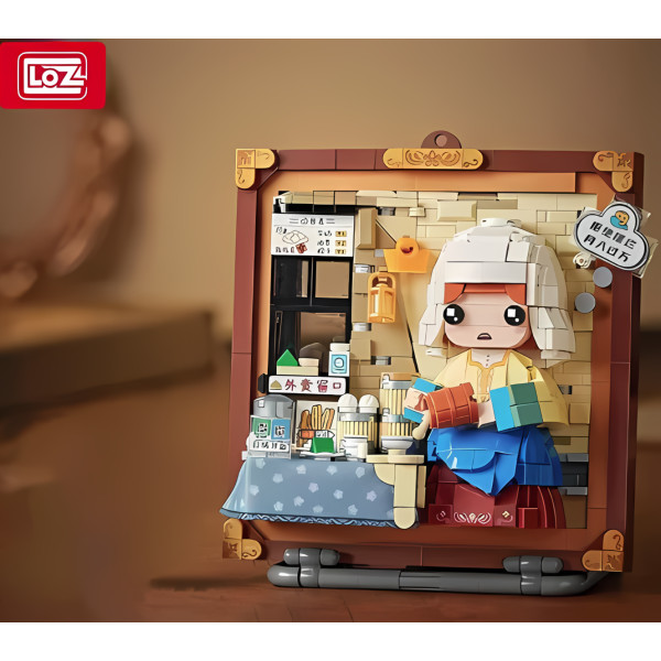Mini Block - Tableau de La Laitière kawaïï (1289)