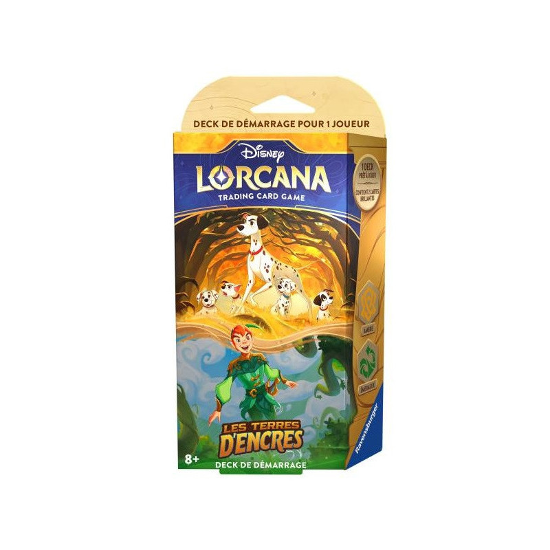 Lorcana Set 3 -Starter Peter Pongo Ambre Emeraude
