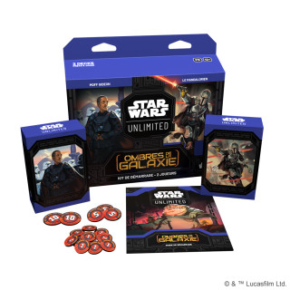 Star Wars Unlimited - Ombres de la Galaxie - Kit de Démarrage