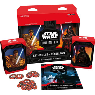 Star Wars Unlimited - Etincelle de la Rébellion - Kit de Démarrage