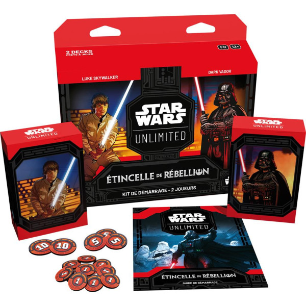Star Wars Unlimited - Etincelle de la Rébellion - Kit de Démarrage