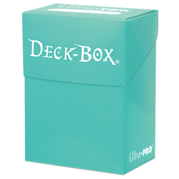 Deck Box Ultra PRO - Aqua (Turquoise) 75 Cartes