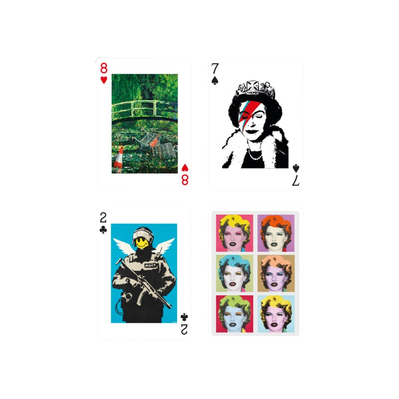 Jeu de 54 Cartes More Banksy