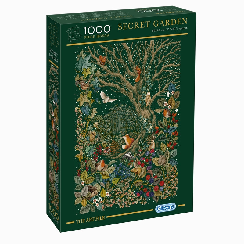 Puzzle Gibsons Secret Garden 1000 pièces