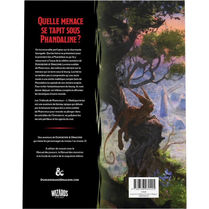 Dungeons & Dragons 5:  Les Tréfonds de Phancreux l'Obélisque Brisé