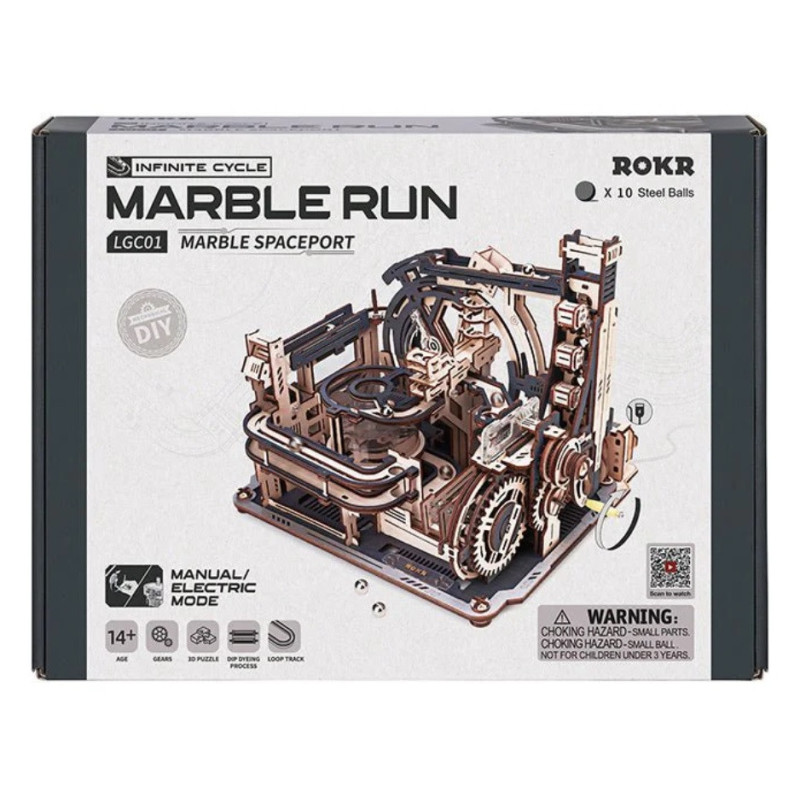 ROKR Circuit de Billes Marble Run Marble Spaceport