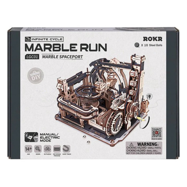 ROKR Circuit de Billes Marble Run Marble Spaceport