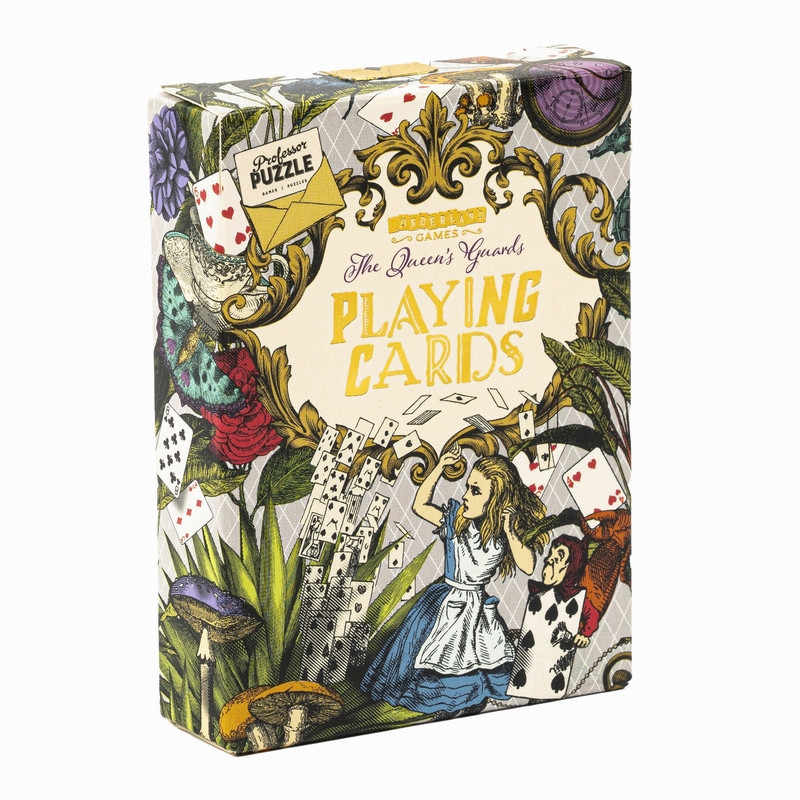 Jeu de 54 Cartes Alice Boîte Dorée