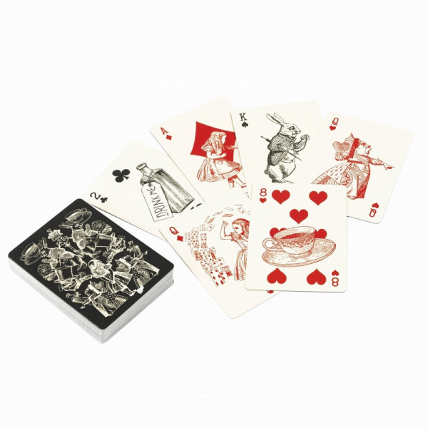 Jeu de 54 Cartes Alice Boîte Dorée