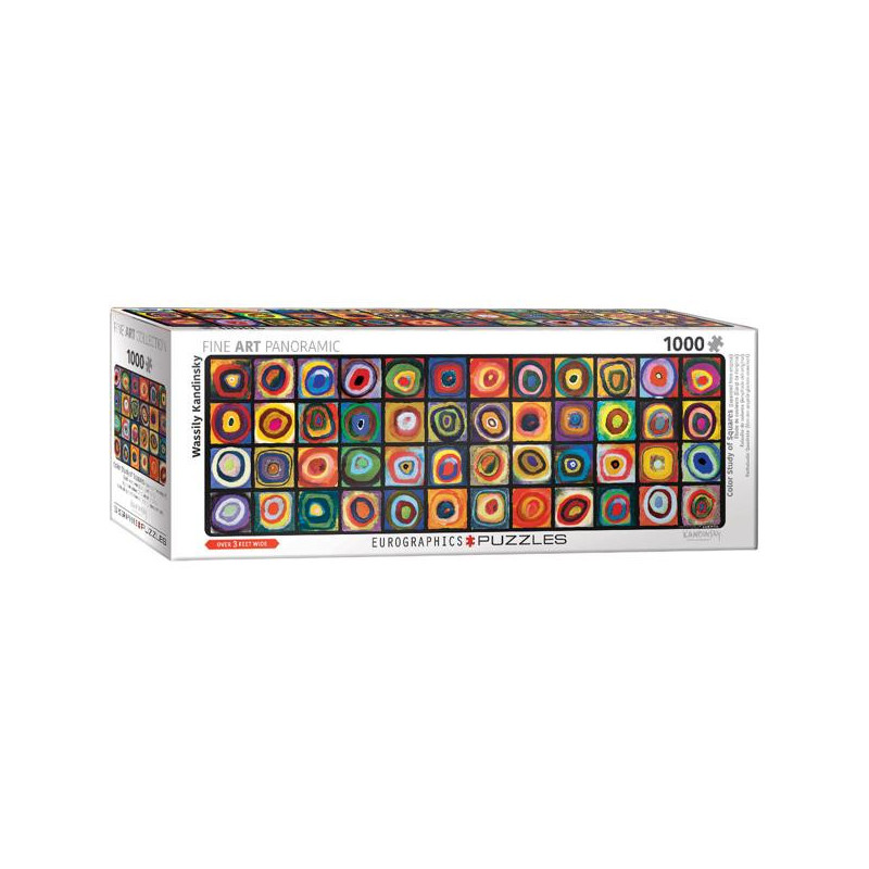 Puzzle Eurpgraphics - Etude de Couleur Kandinsky 1000 pièces
