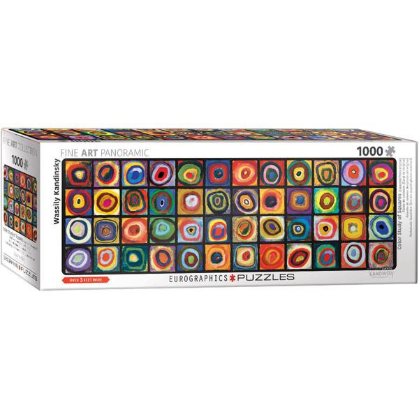 Puzzle Eurpgraphics - Etude de Couleur Kandinsky 1000 pièces