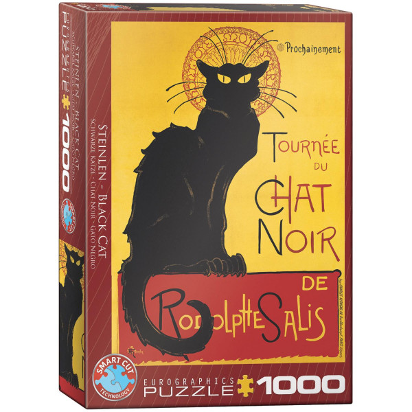 Puzzle Eurographics - Le Chat Noir 1000 Pièces
