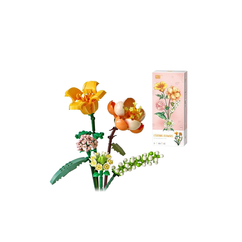 Loz 1658 - California Popy and Begonia Eternal Flower