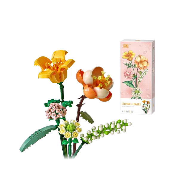 Loz 1658 - California Popy and Begonia Eternal Flower