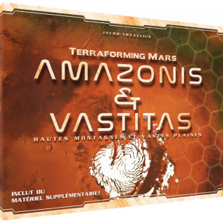 Terraforming Mars extension Amazonis & Vastitas Mappack