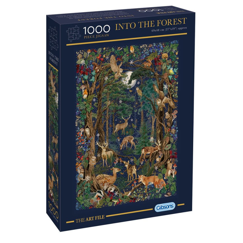 Puzzle Gibsons - Into the Forest - 1000 pièces