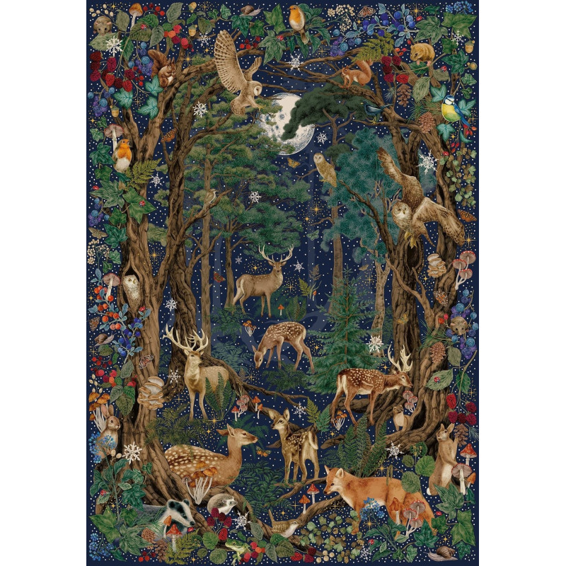 Puzzle Gibsons - Into the Forest - 1000 pièces
