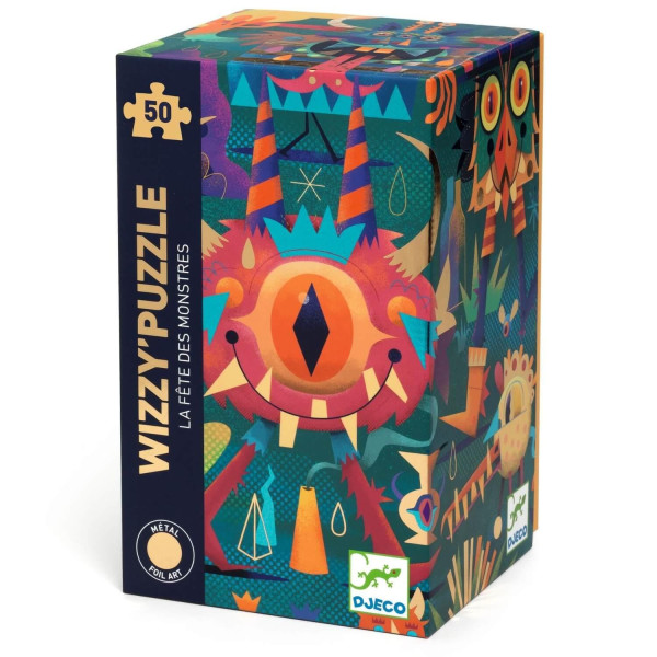 Puzzle Wizzy - La Fête des Monstres - 50 pièces