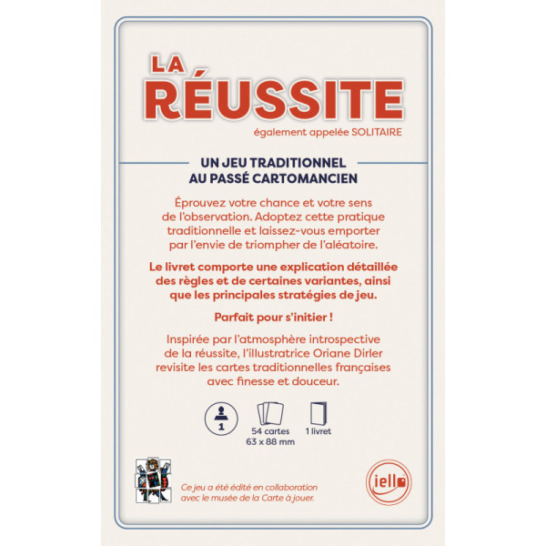 Réussite Dirler - Cartes Traditionnelles Iello