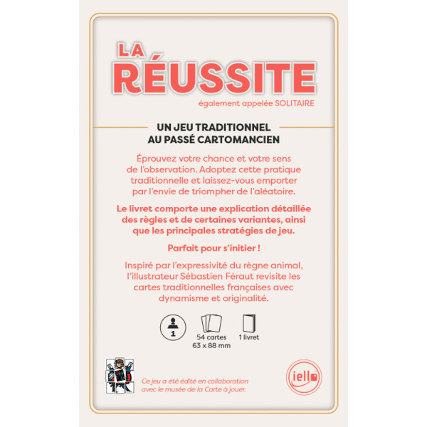 Réussite Ferraut - Cartes Traditionnelles Iello