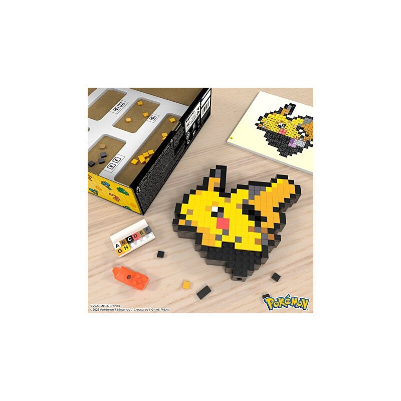 Pixel Art 3D Pokemon - Pikachu PIX1735