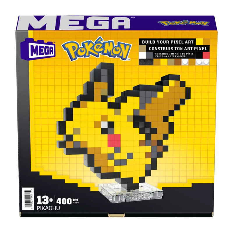 Pixel Art 3D Pokemon - Pikachu PIX1735