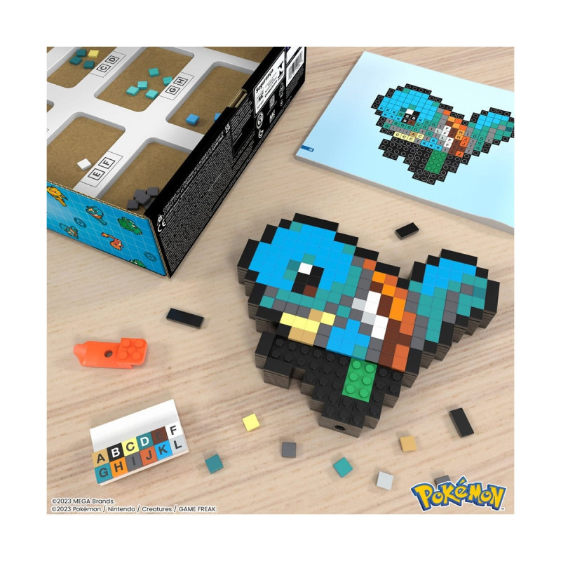 Pixel Art 3D Pokemon - Carapuce PIX1733