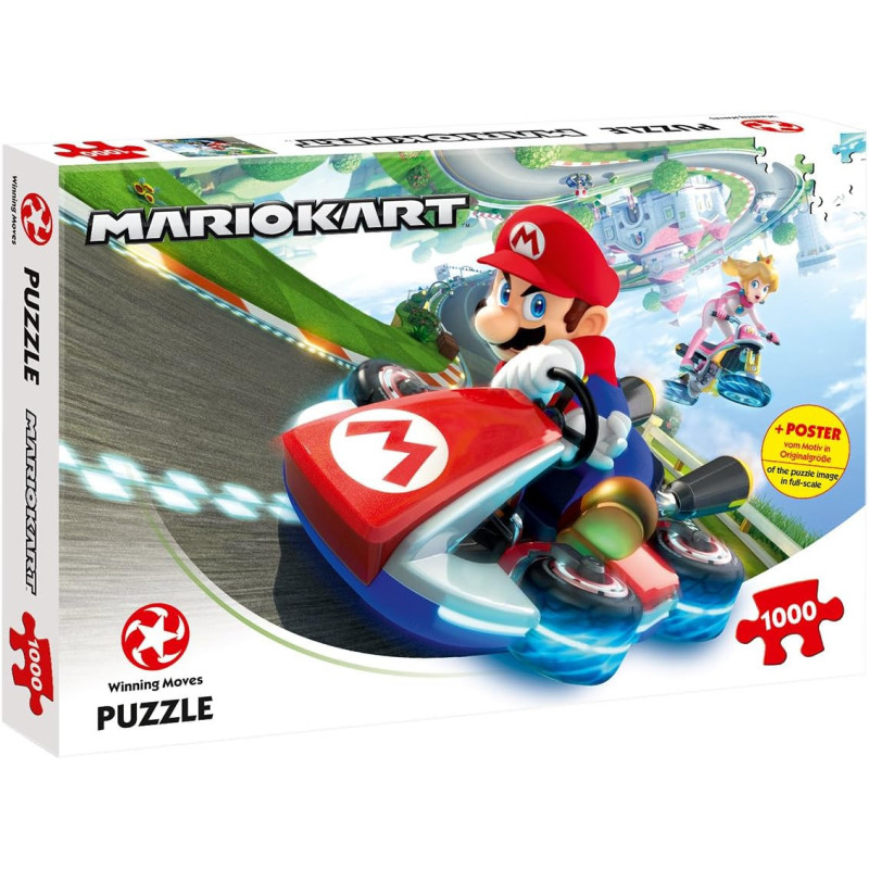 Puzzle Mario Kart Funracer 1000 pièces