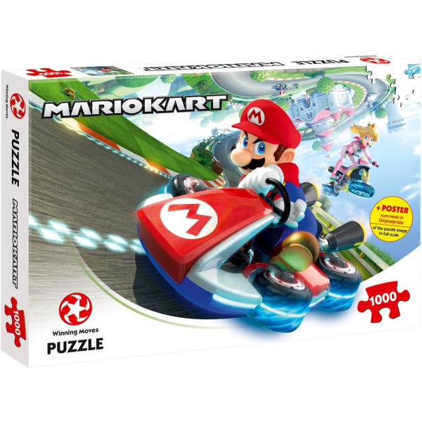 Puzzle Mario Kart Funracer 1000 pièces