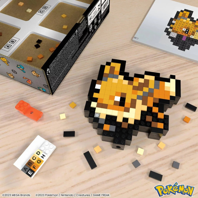 PIxel Art 3D Pokemon - Evoli