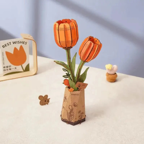 Fleur - Tulipe Orange