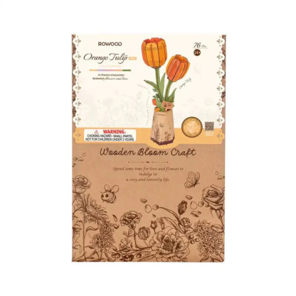 Fleur - Tulipe Orange