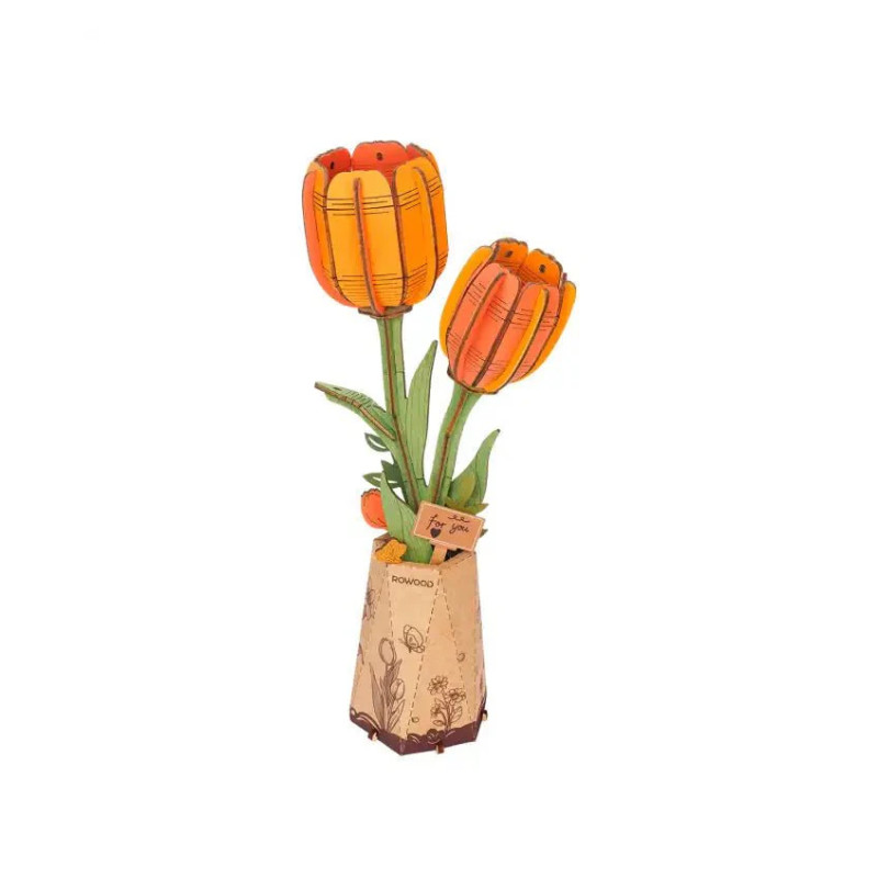 Fleur - Tulipe Orange