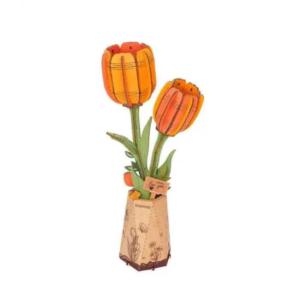 Fleur - Tulipe Orange