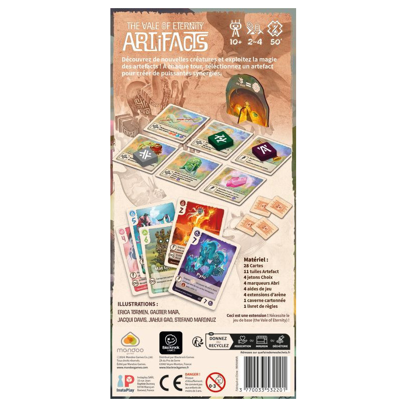 The Vale of Eternity extension Artifacts