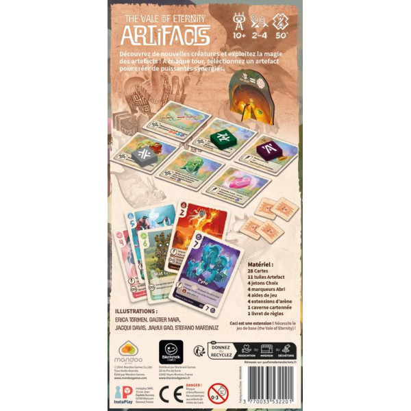 The Vale of Eternity extension Artifacts