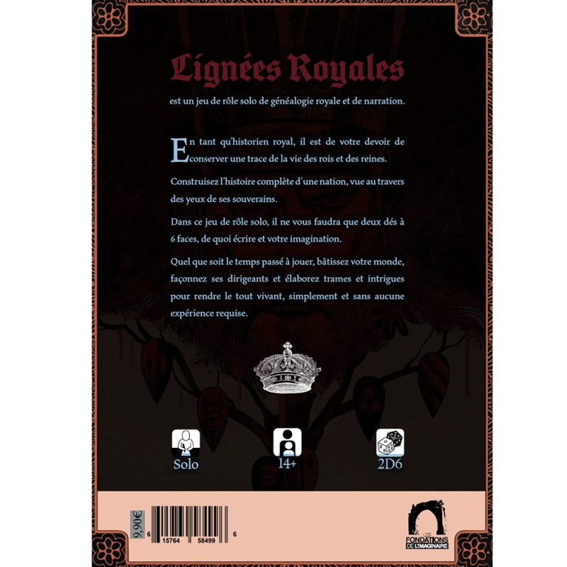 Lignées Royales - Jeu de Rôle en Solo