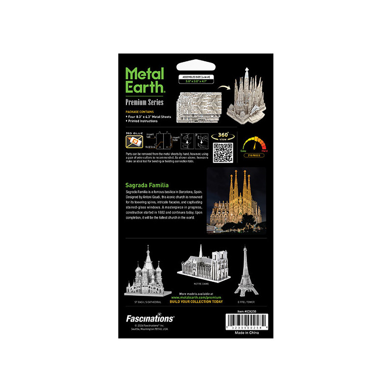 Metal Earth ICONX Sagrada Familia