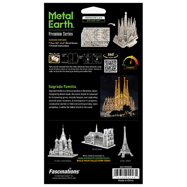 Metal Earth ICONX Sagrada Familia