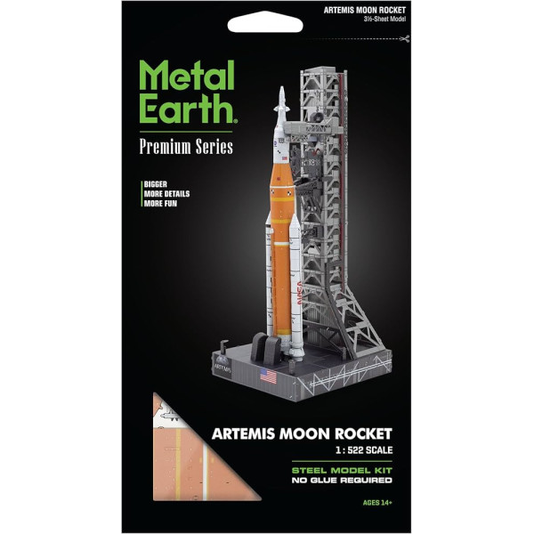 Metal Earth Fusée Lunaire Artémis (Artemis Moon Rocket)