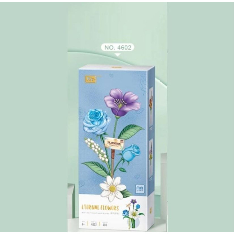 Mini Block - Fleurs Eternelles Lys et muguet (4602)