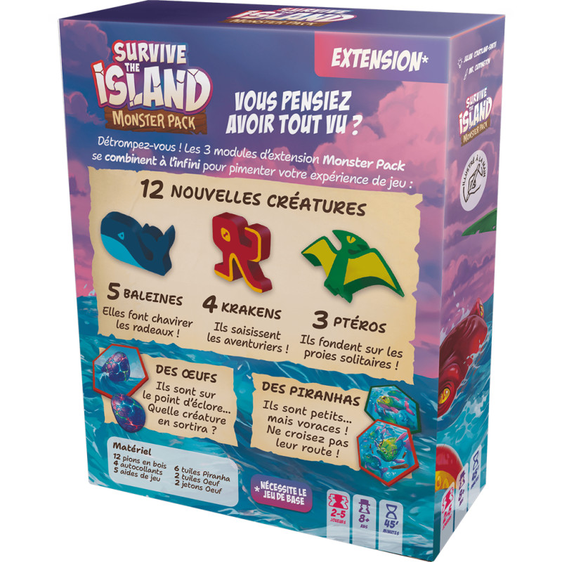 Survive The Island - Extension Monster Pack