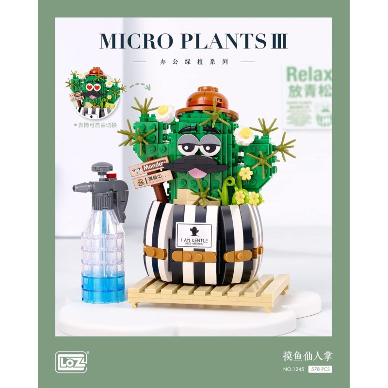 Mini Block - Cactus (1245)