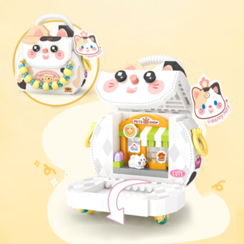 Mini Block - Sac Chat Cat Bag (8843)