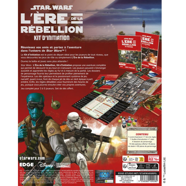 Star Wars L'ère de la Rébellion : Kit d'Initiation