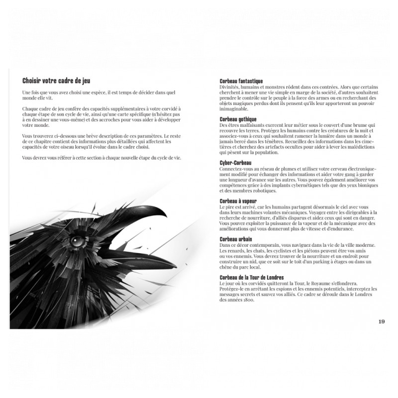La Voie du Corbeau - Jeu de Rôle Solo