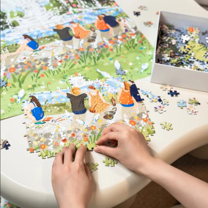Puzzle Rolife - Spring Fountain 1000 pièces